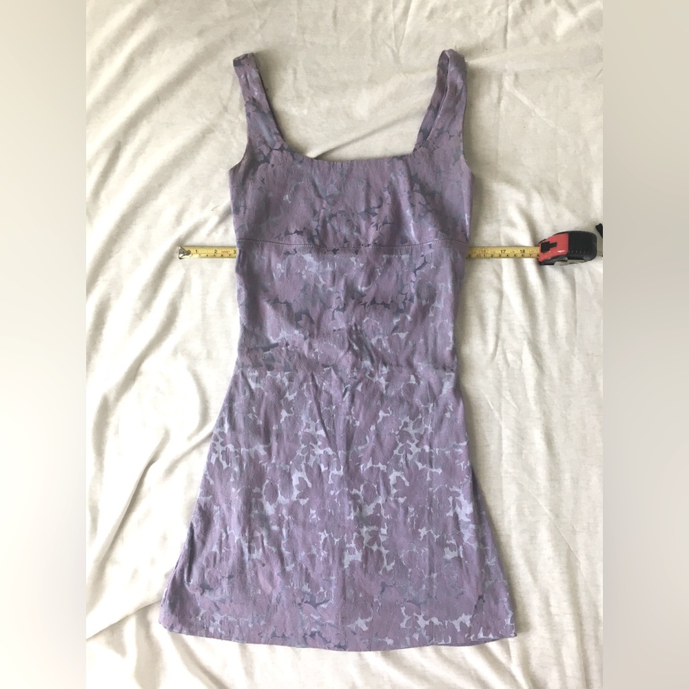 90’s Vintage Marian & Maral short lavender dress.